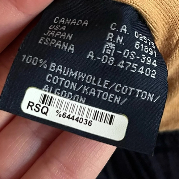 Escada Sport • Navy Yellow White Zip Up Hoodie - Picture 5 of 6